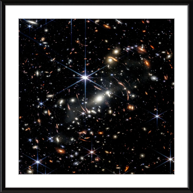 Deep Field (NIRCam Image) - James Webb Telescope Image