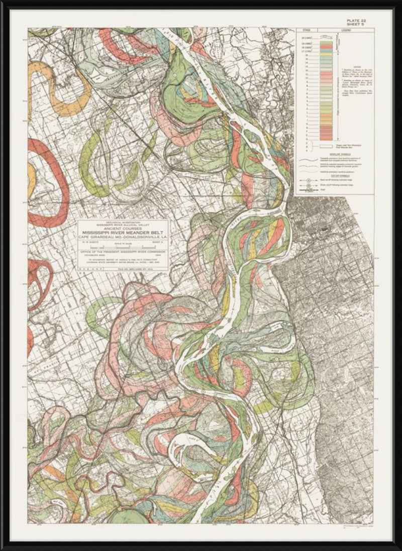 Ancient Courses: Mississippi River Meander Belt, Plate 22 sheet 5