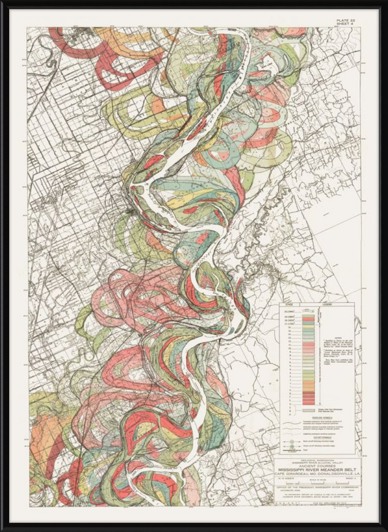 Ancient Courses: Mississippi River Meander Belt, Plate 22 sheet 4