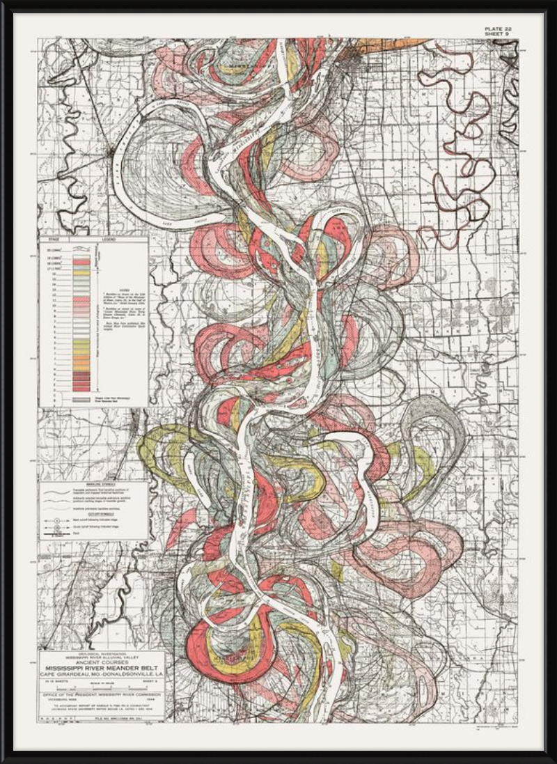 Ancient Courses: Mississippi River Meander Belt, Plate 22 sheet 9