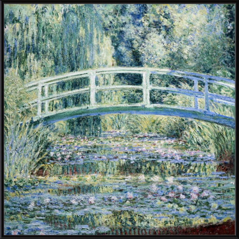 Ninfee e ponte giapponese, Claude Monet - 1889