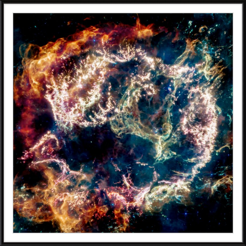 Cassiopeia A  - James Webb Telescope Image