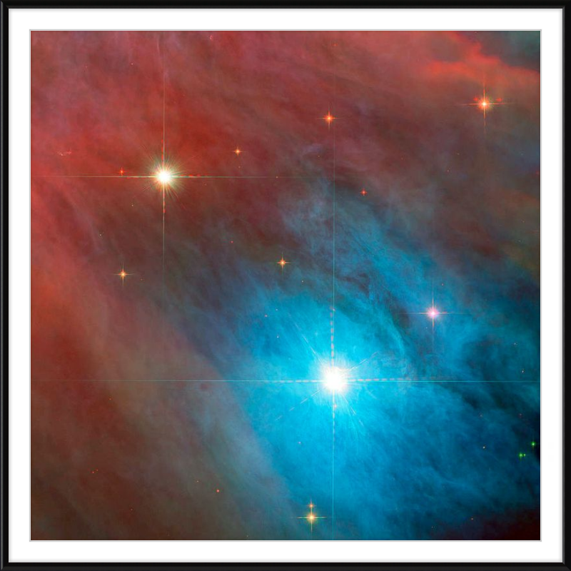 Hubble Views a Stellar Duo in Orion Nebula - NASA