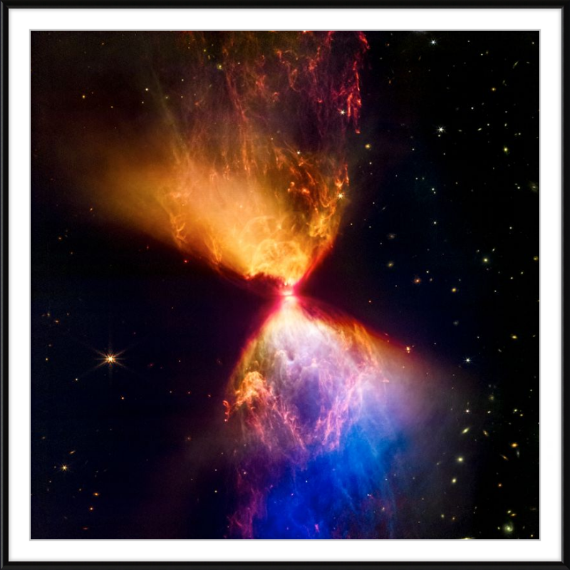 L1527 and Protostar - James Webb Telescope Image