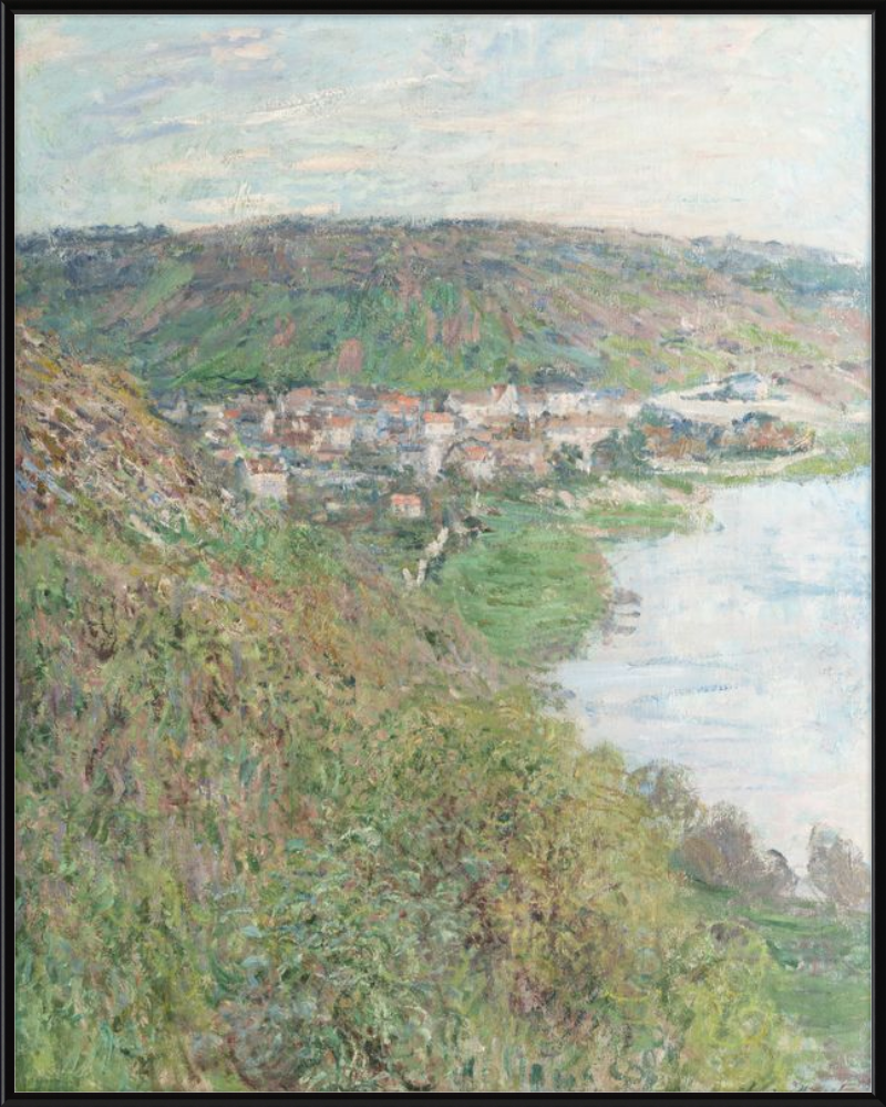 View of Vétheuil I, Claude Monet - 1880