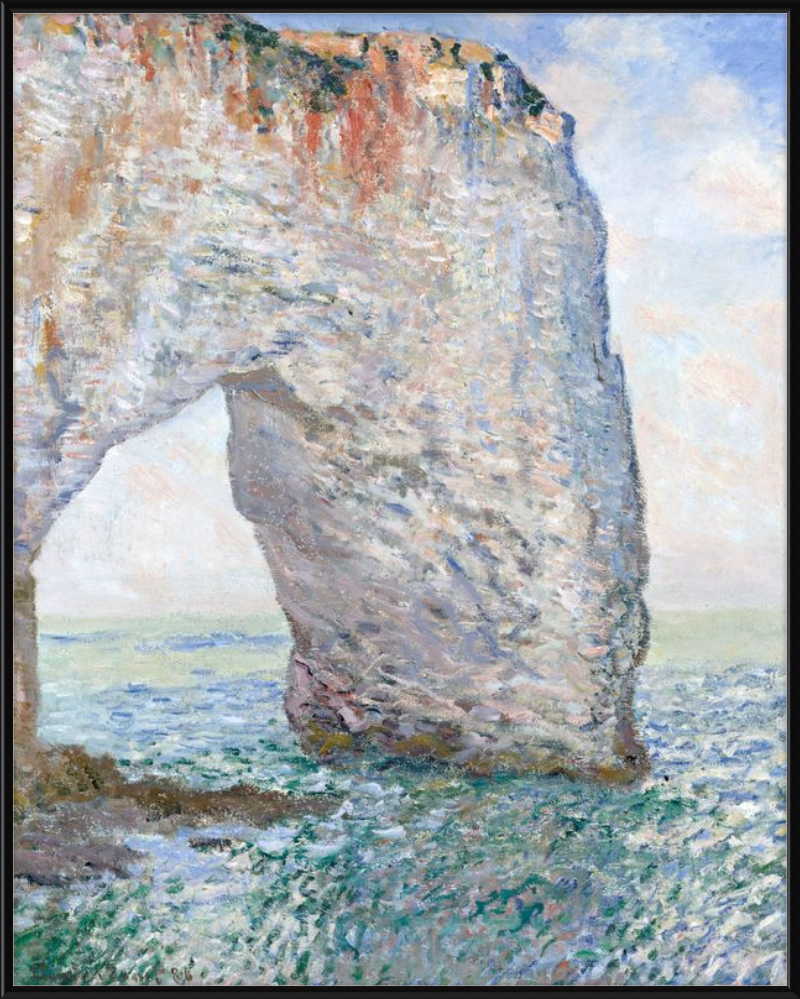 La Manneporte cerca de Étretat, Claude Monet - 1886