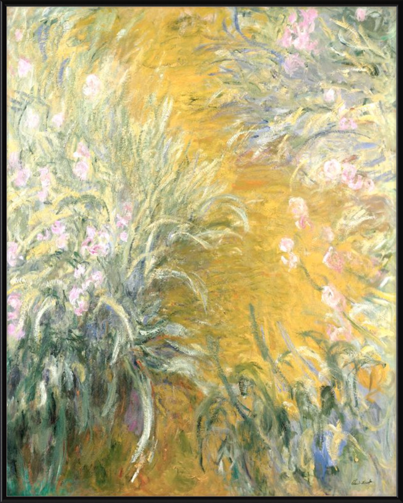 Il sentiero tra gli iris, Claude Monet - 1914-17