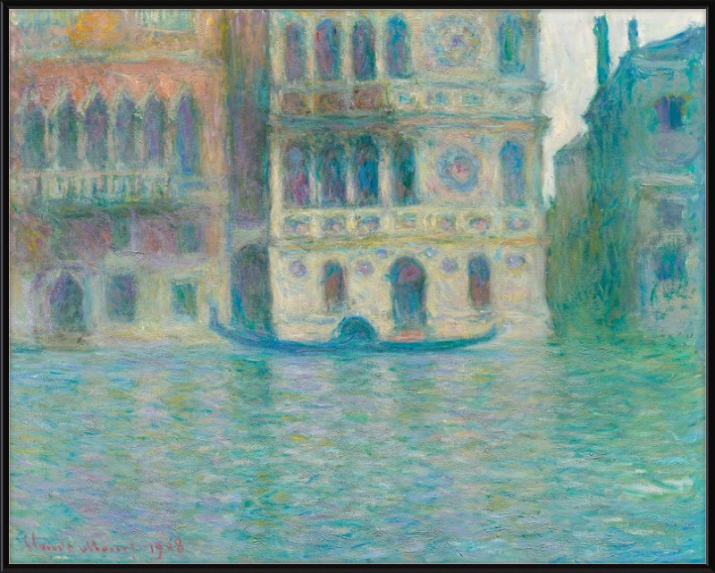 Venecia, Palacio Dario, Claude Monet, 1908