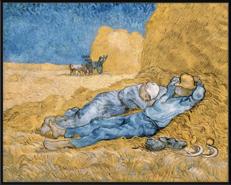 La siesta, Vincent van Gogh - 1890