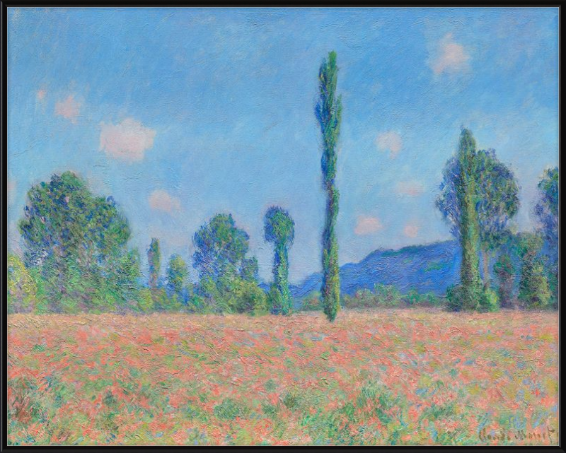 Campo de amapolas, Claude Monet