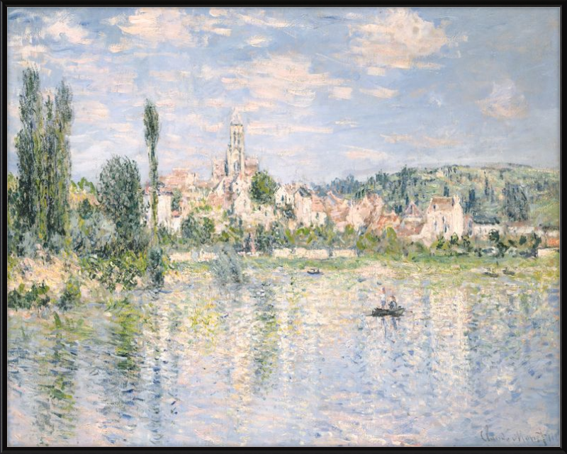 Vétheuil en verano, Claude Monet, 1880