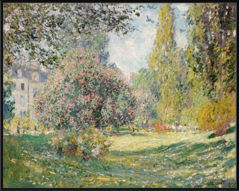 The Parc Monceau, Claude Monet - 1876