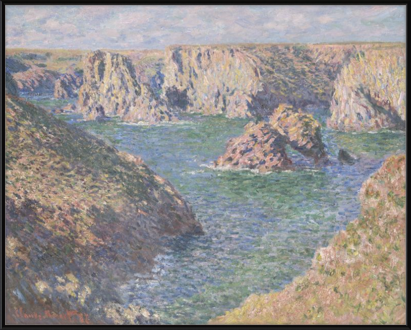 Port-Domois, Belle-Isle, Claude Monet - 1887