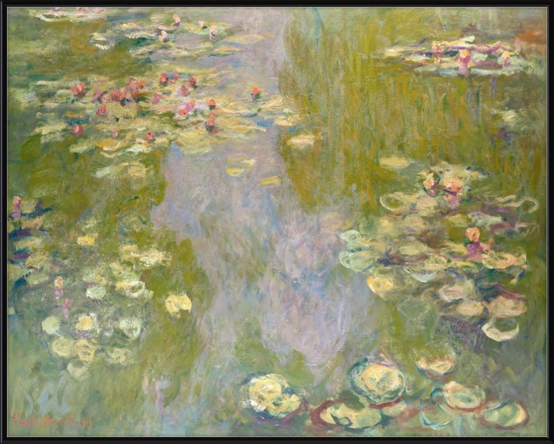 Water Lilies III, Claude Monet - 1919