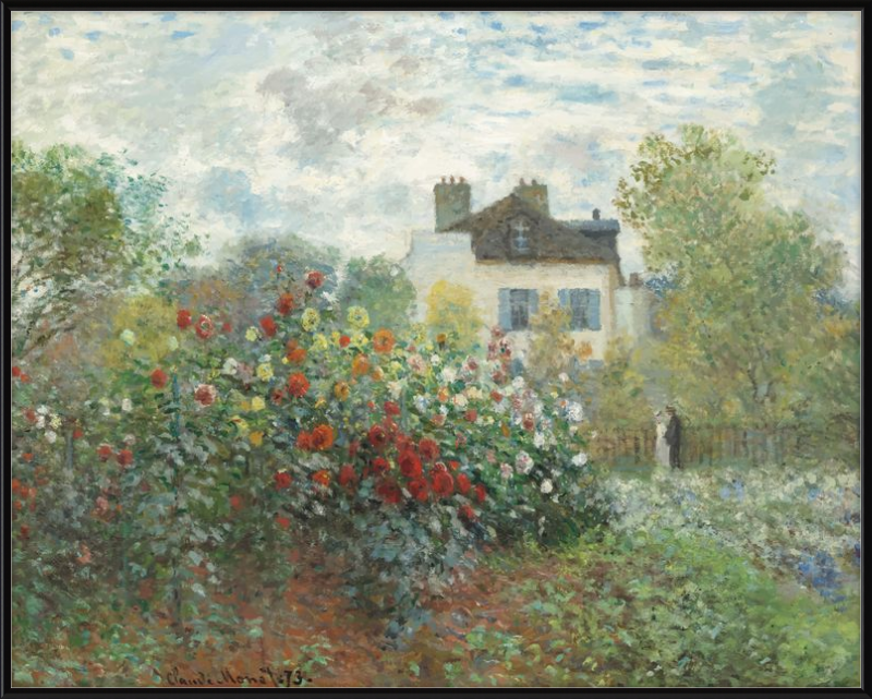 The Artist's Garden in Argenteuil, Claude Monet - 1873