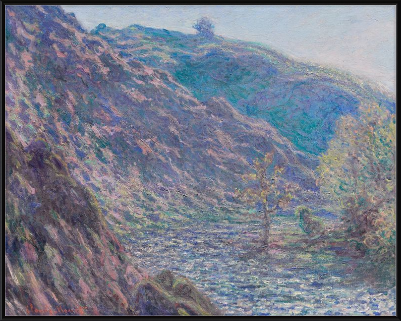 The Petite Creuse River, Claude Monet - 1889