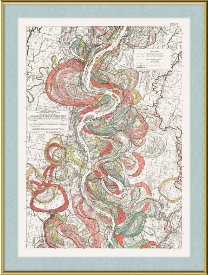 Ancient Courses: Mississippi River Meander Belt, Plate 22 sheet 10