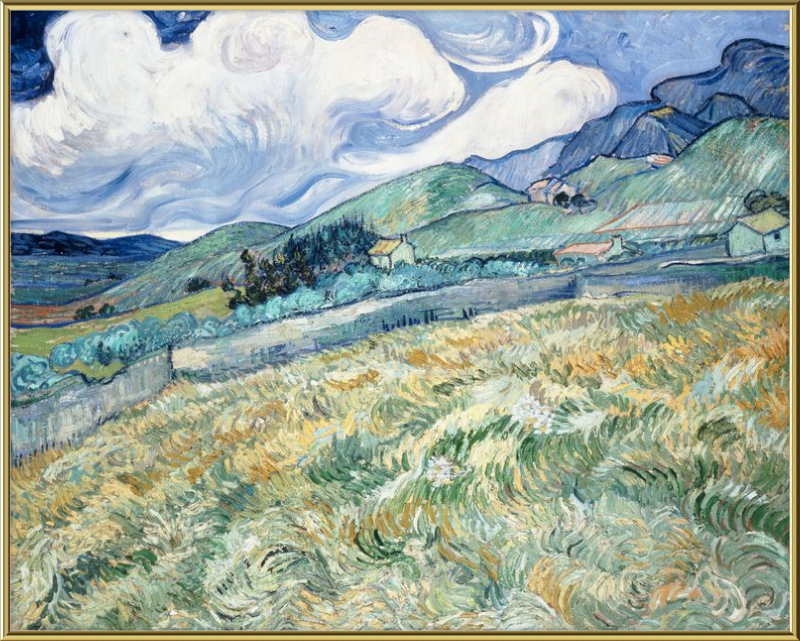 Paesaggio di Saint-Rémy, Vincent van Gogh