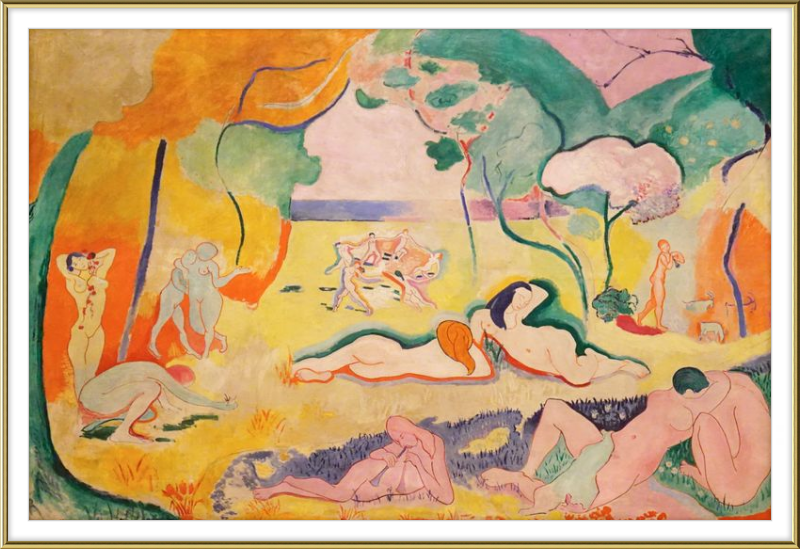 Alegría de vivir (Bonheur de Vivre) - Henri Matisse, 1905