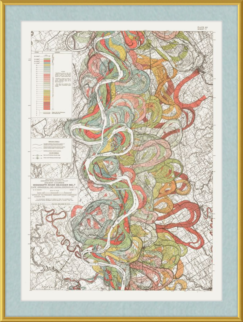 Ancient Courses: Mississippi River Meander Belt, Plate 22 sheet 7