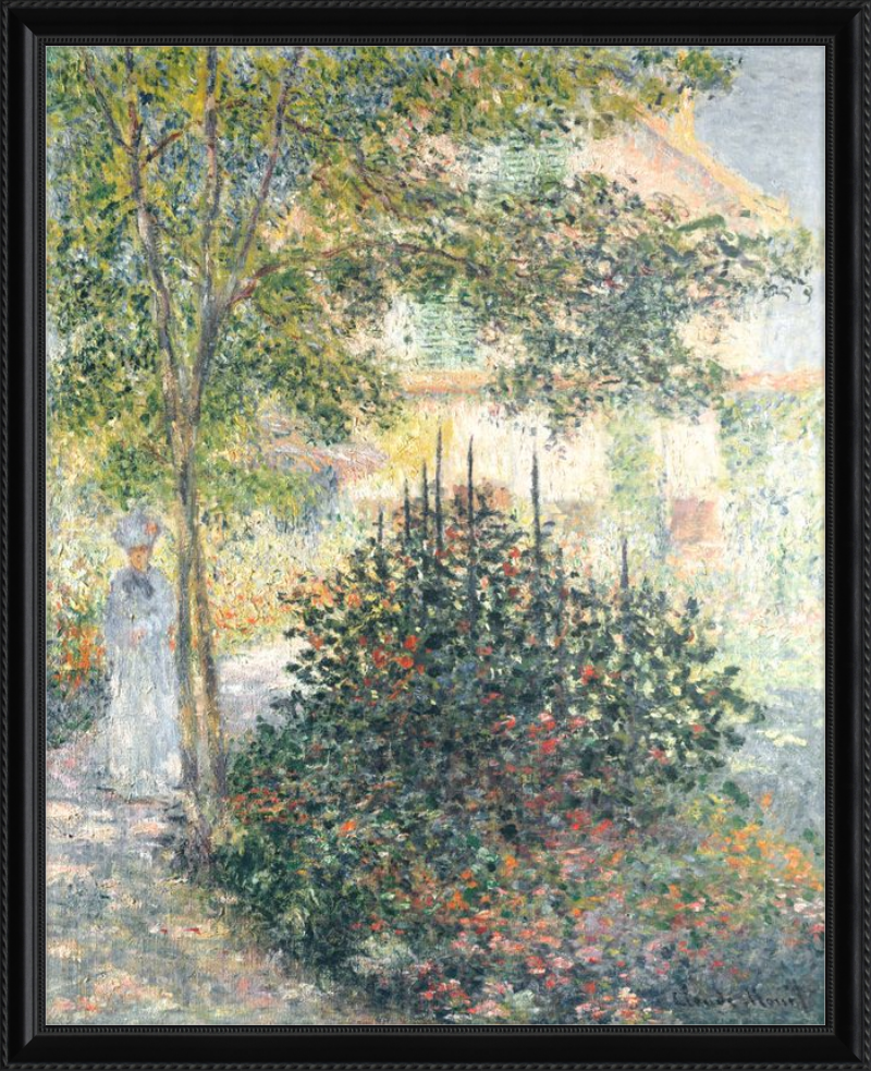 Camille Monet nel giardino di Argenteuil, Claude Monet - 1876