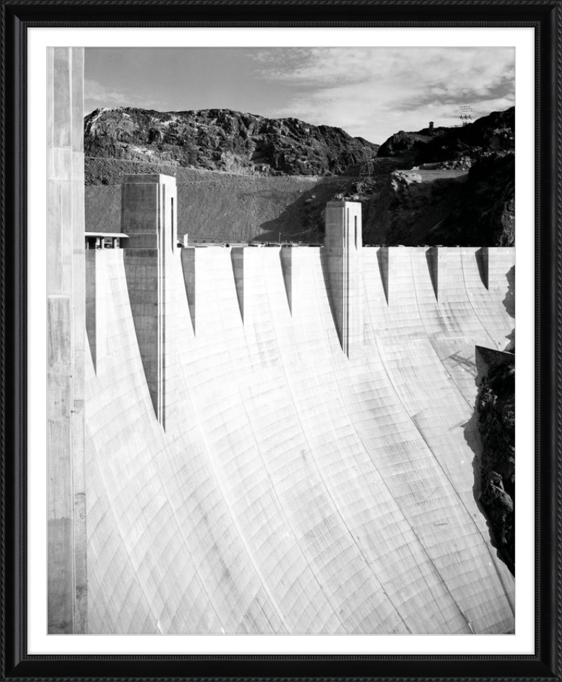 Hoover Dam II, Ansel Adams, 1941