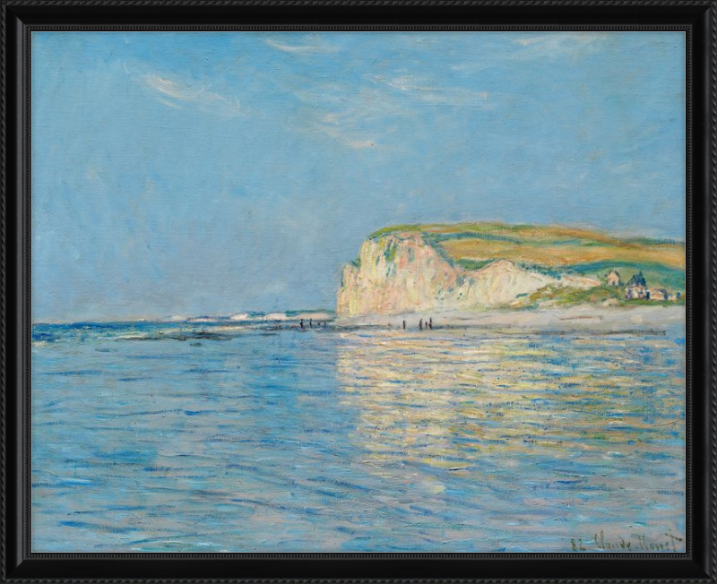 Low Tide at Pourville, near Dieppe, Claude Monet - 1882