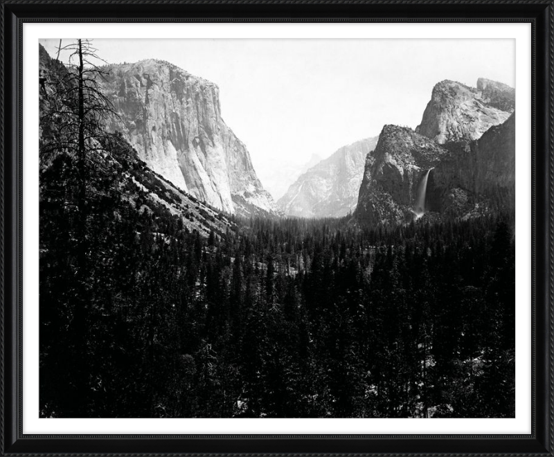 Ingresso allo Yosemite I, Carleton Watkins - 1868