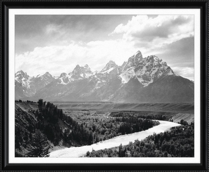 Parco nazionale del Grand Teton, Wyoming, Ansel Adams - 1941