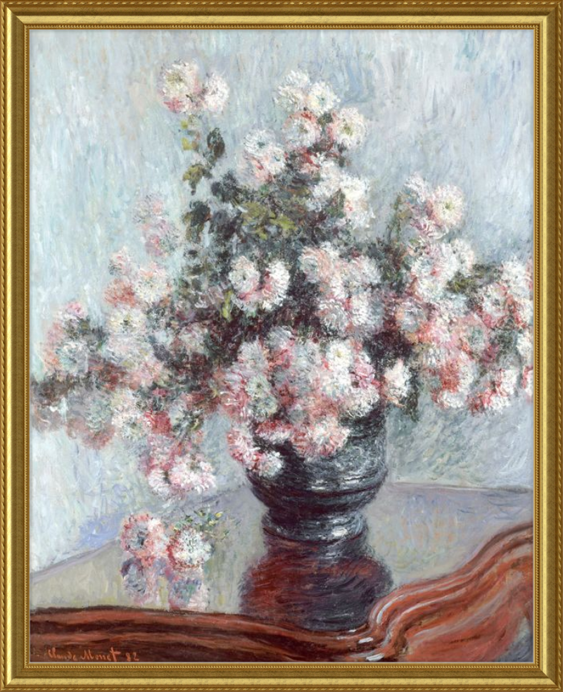 Chrysanthemums, Claude Monet - 1882