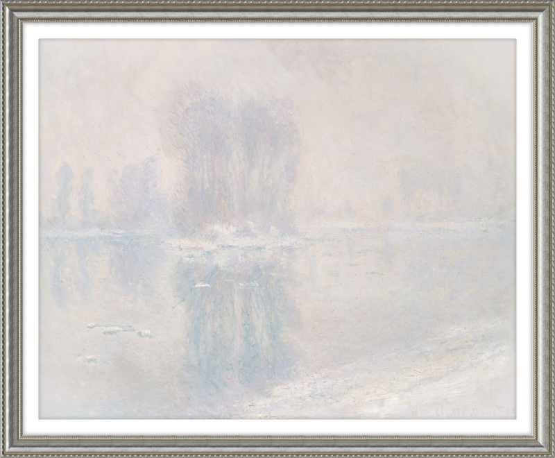 Témpanos de hielo, Claude Monet - 1893