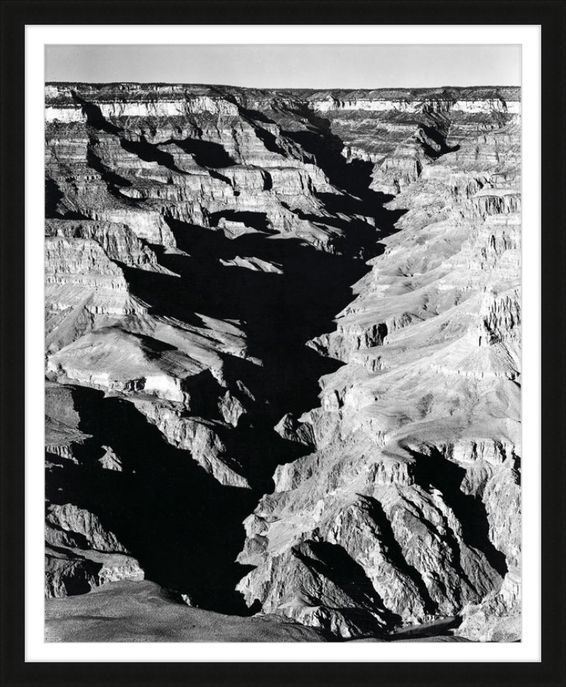 Grand Canyon dal bordo sud, Arizona, Ansel Adams - 1941