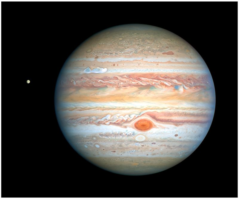 Jupiter and Europa - NASA